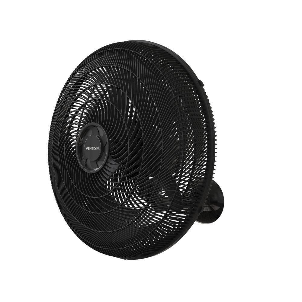 Ventilador De Parede Ventisol Oscilante New 50Cm Preto 220V