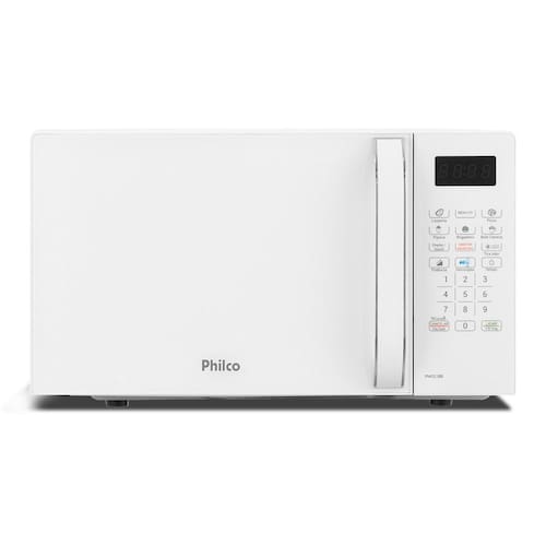 imagem-Microondas 20 Litros, Multifunções, Limpa Fácil, 1100w, Branco - PMO23BB - Microondas Philco 20 Litros