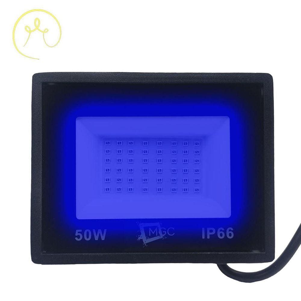 Refletor Led 50W Smd Azul - Mgc