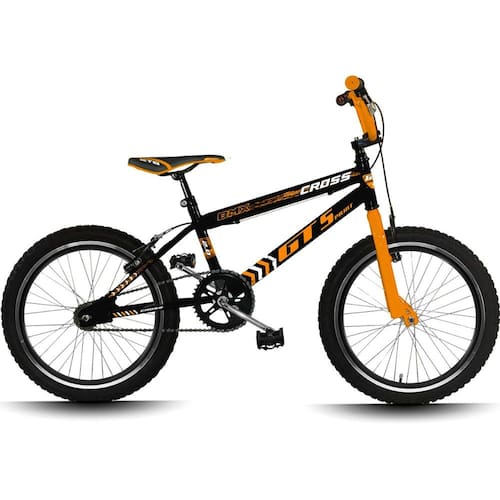 imagem-Bicicleta Aro 20 Gt Sprint Cross Infantil Freio V-Brake Aro Aero - Único-Preto+laranja