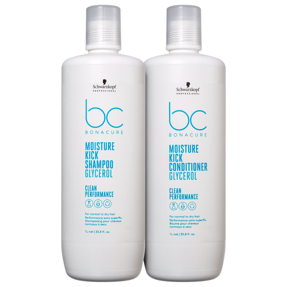 Kit Schwarzkopf Professional BC Bonacure Clean Performance Moisture Kick Super Duo (2 Produtos)