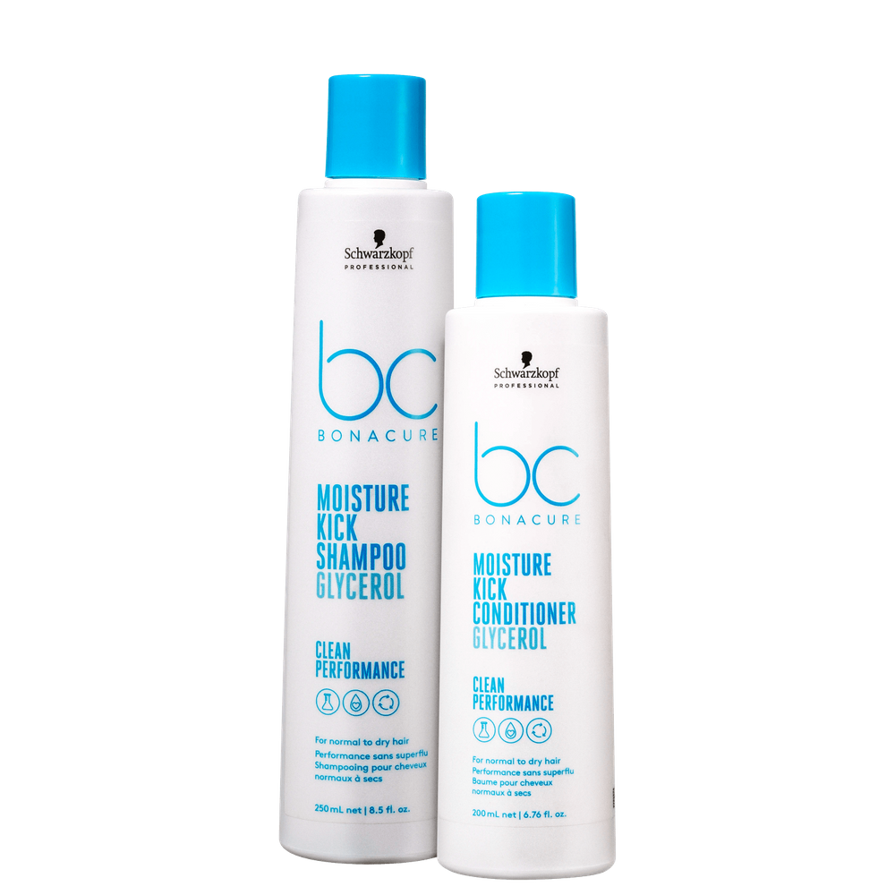 Kit Schwarzkopf Professional BC Bonacure Clean Performance Moisture Kick Duo (2 Produtos)