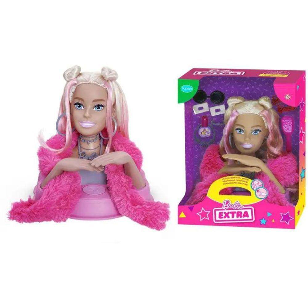 Cabeça Da Boneca Barbie Dreamtopia Pentear E Maquiar Rosa em Promoção na  Americanas