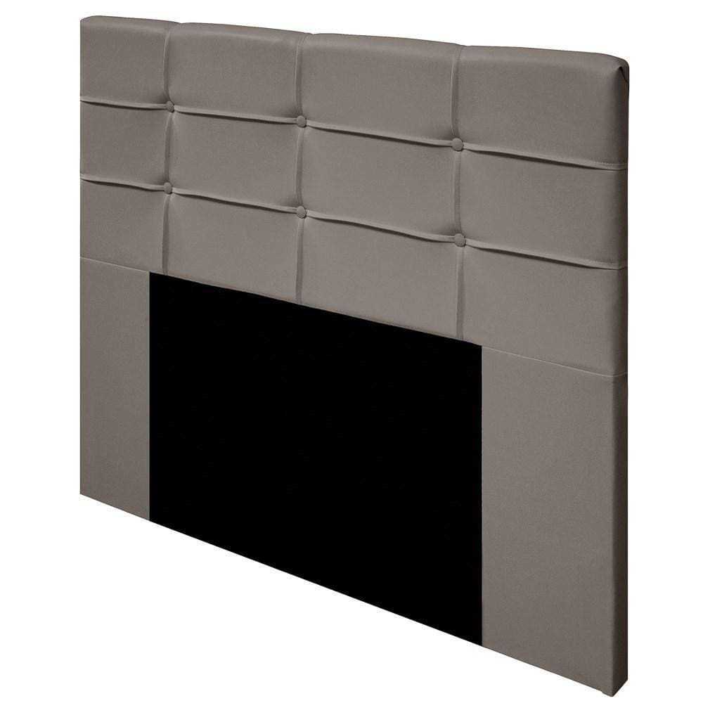 Cabeceira Cama Box Casal King 195Cm Esmeralda Veludo J02 Bege