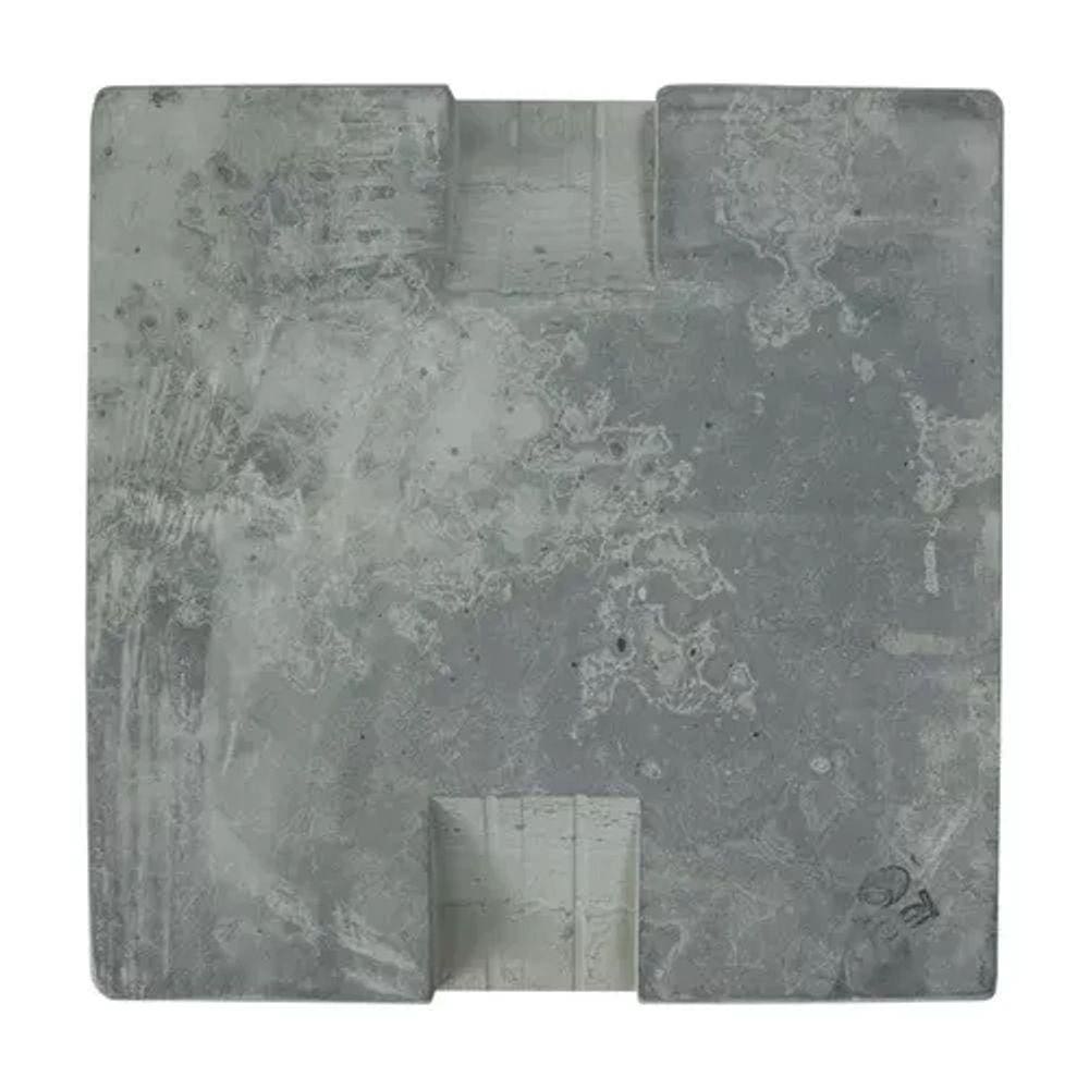 Contra Peso Para Ombrelone De Concreto 49x49 Cm - 29,5 Kg