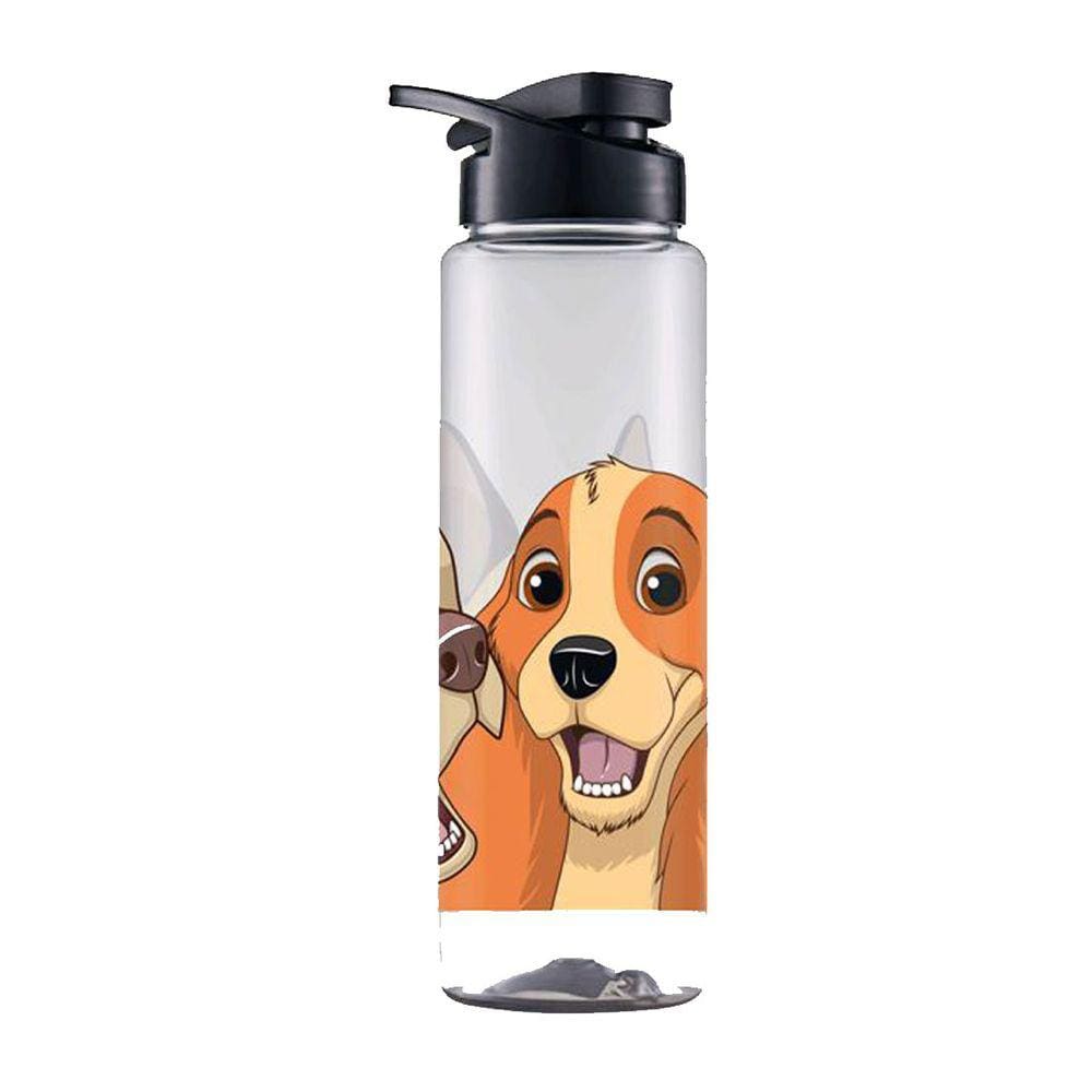 Garrafa de Squeeze de Plástico Pet Dog 750 Ml