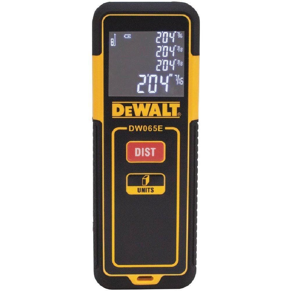 Trena A Laser Medidor De Distancia 20 Metros Dewalt Dw065E