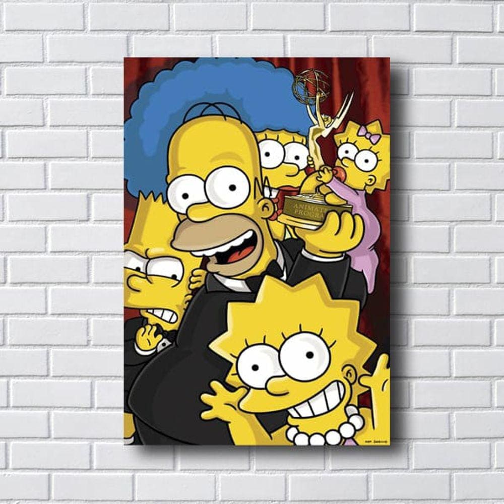 Quadro Decorativo Série Os Simpsons
