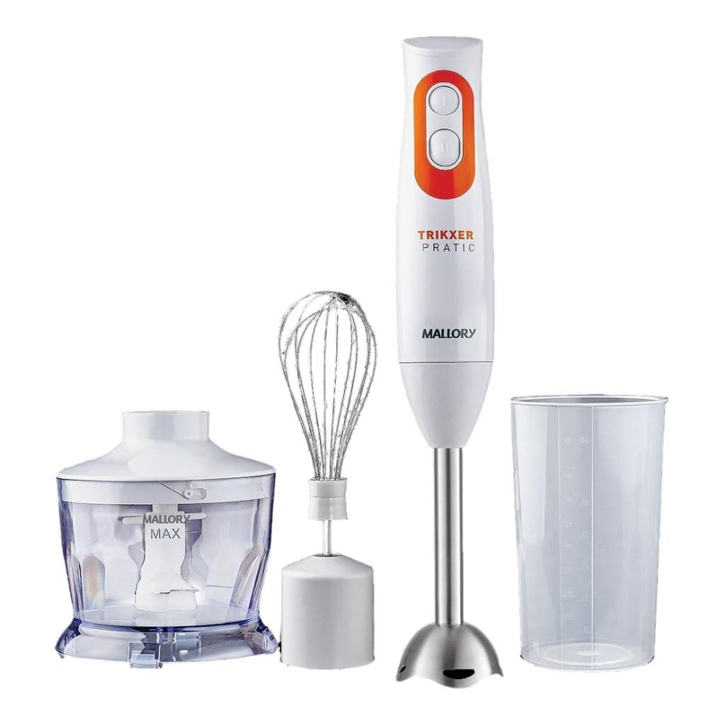 Mixer Trikxer Pratic Tripla Função Com Copo 800ml Mallory 500w 220v