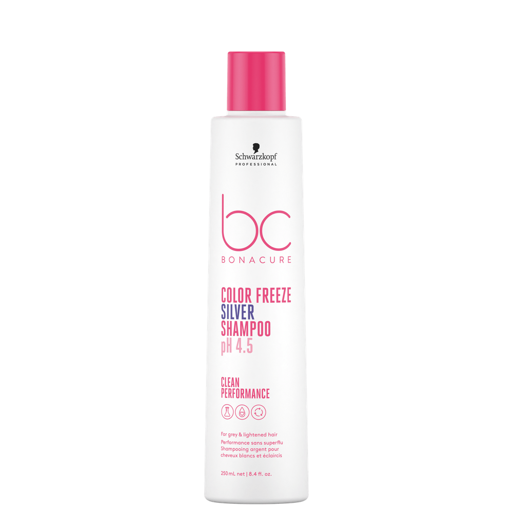 Schwarzkopf Professional BC Bonacure Clean Performance Color Freeze Silver - Shampoo Matizador 250ml