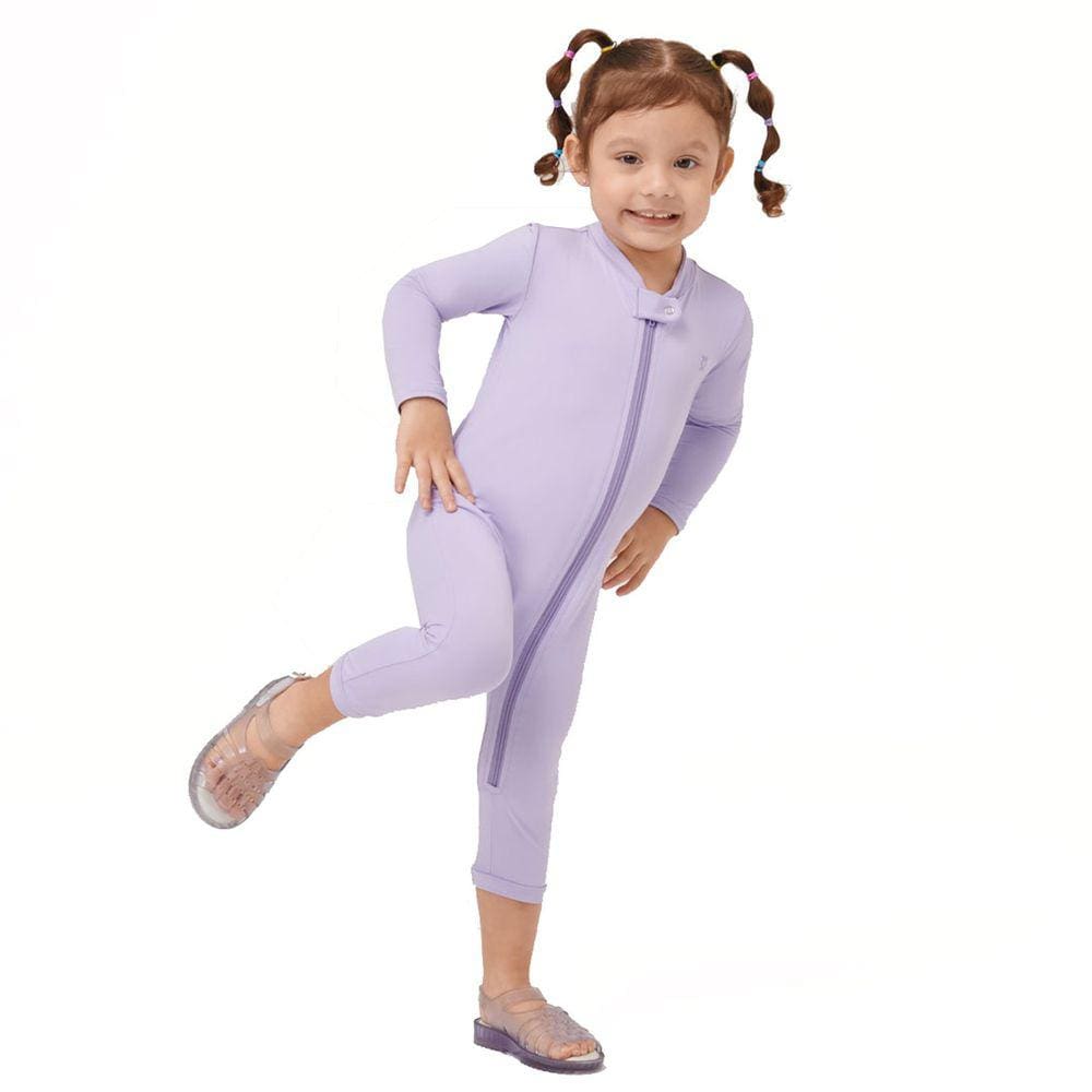 Macaquinho Praia Infantil Lilás UV.LINE