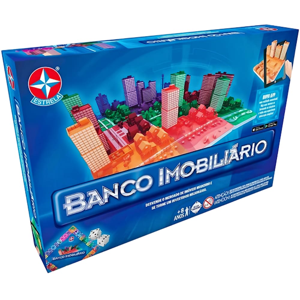 Jogo Banco Imobiliário Realidade Aumentada Estrela