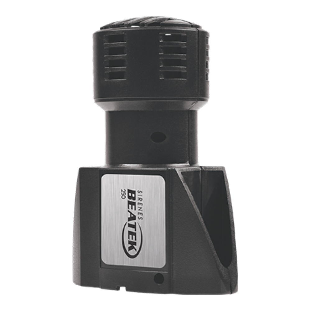 Sirene eletromecanica Beatek 250 24V central de alarme