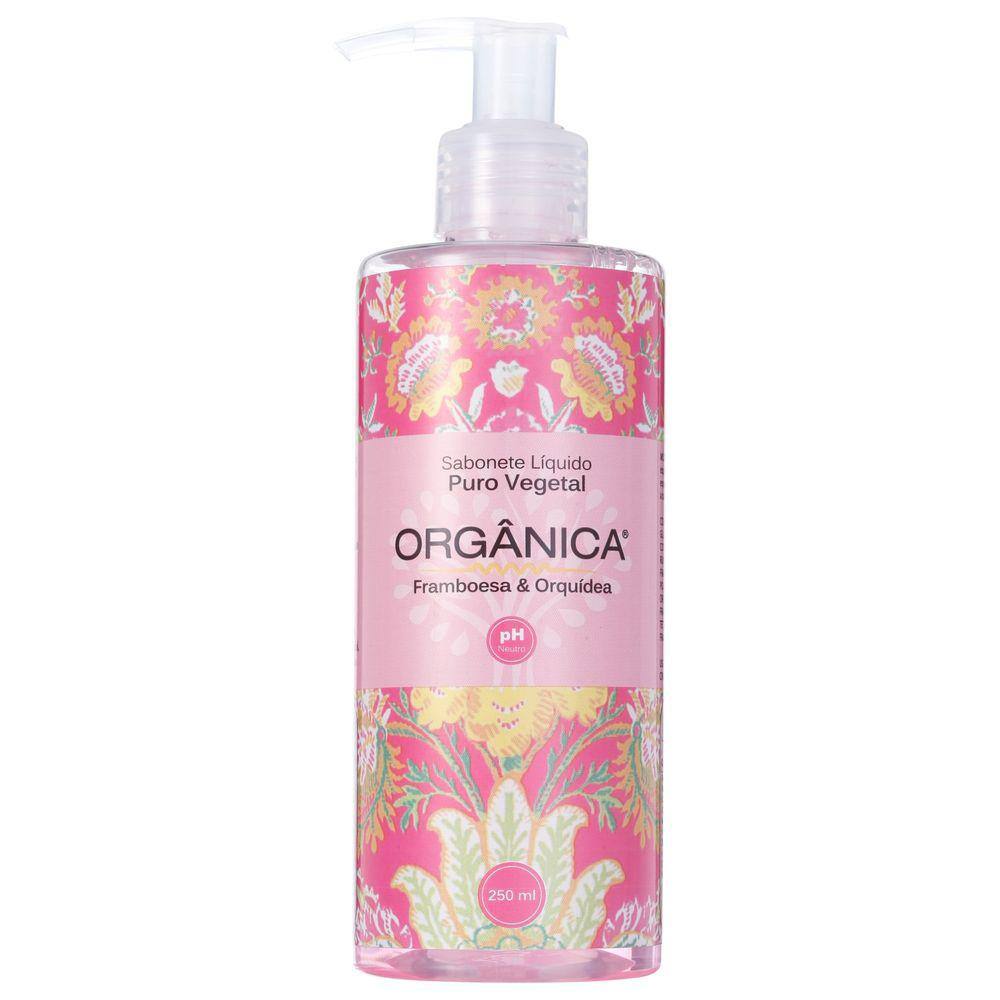 Orgânica Framboesa E Orquídea Sabonete Líquido 250ml Blz