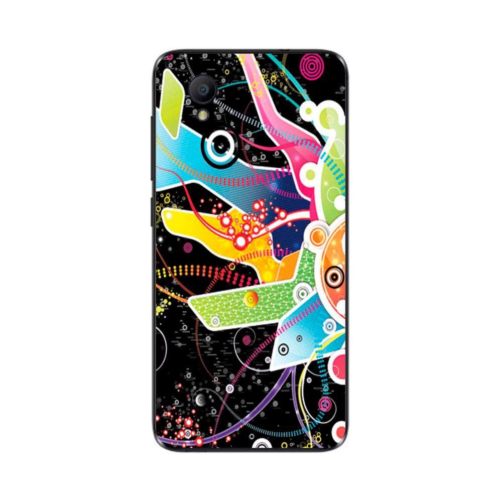 Capa Adesivo Skin058 Verso Para TLC L5