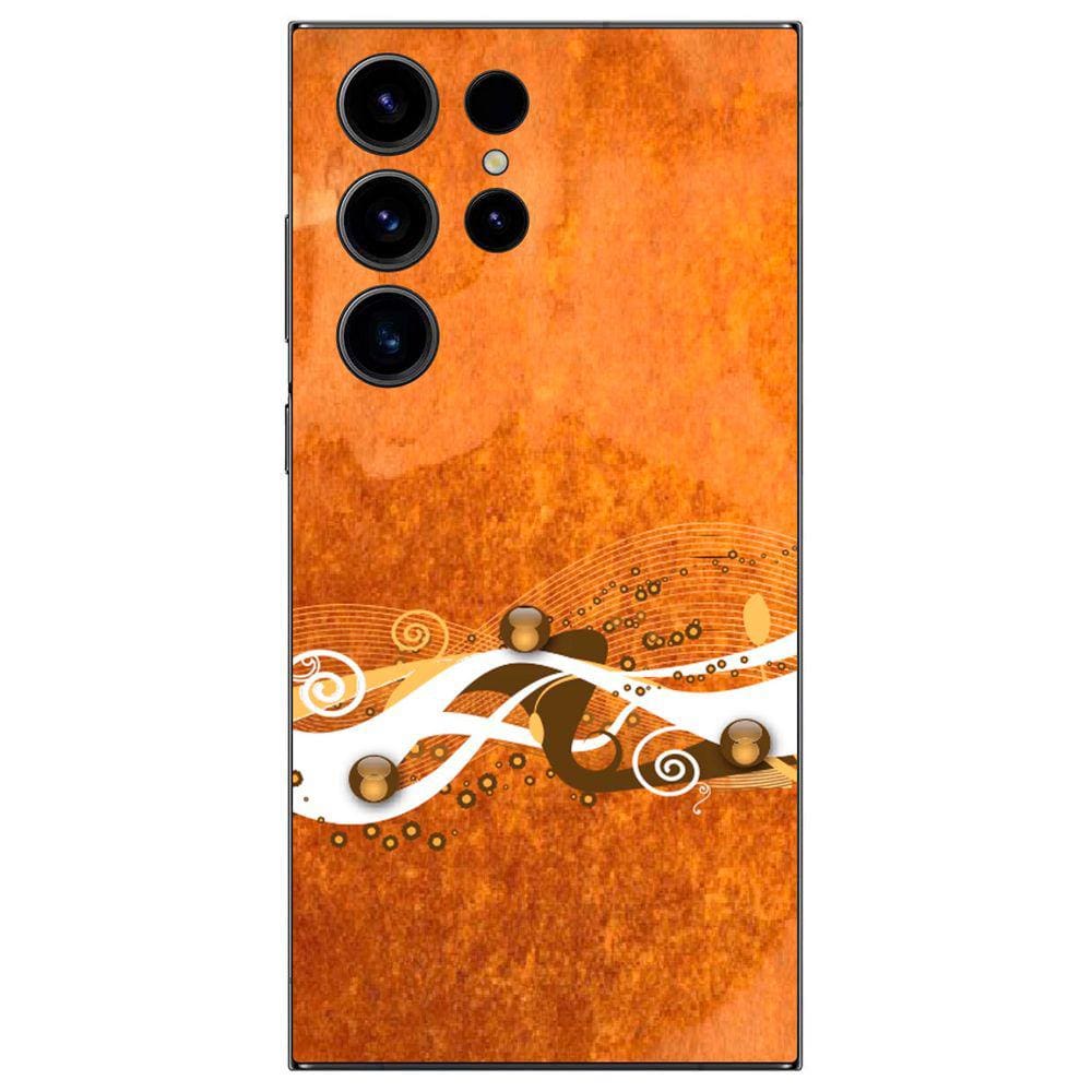 Capa Adesivo Skin371 Verso Para Samsung Galaxy S23 Ultra