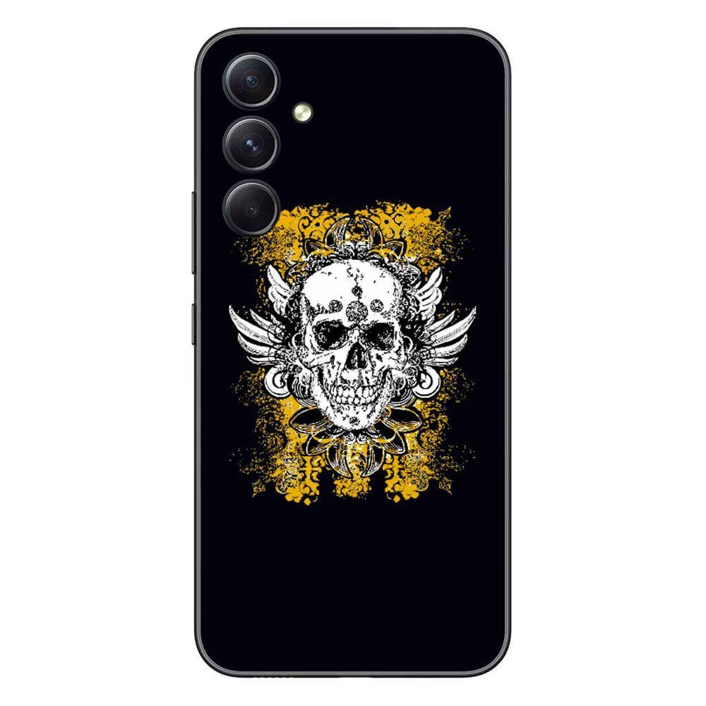 Capa Adesivo Skin374 Verso Para Samsung Galaxy A54