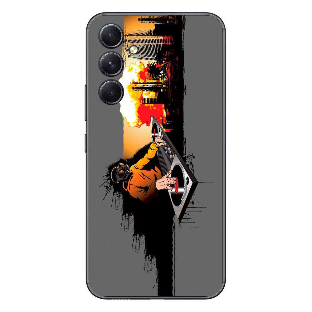 Capa Adesivo Skin264 Verso Para Samsung Galaxy A54
