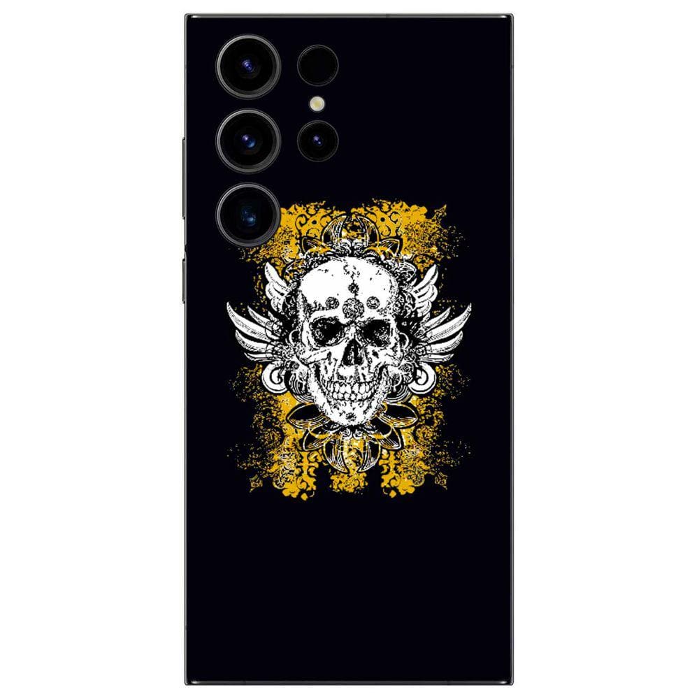 Capa Adesivo Skin374 Verso Para Samsung Galaxy S23 Ultra