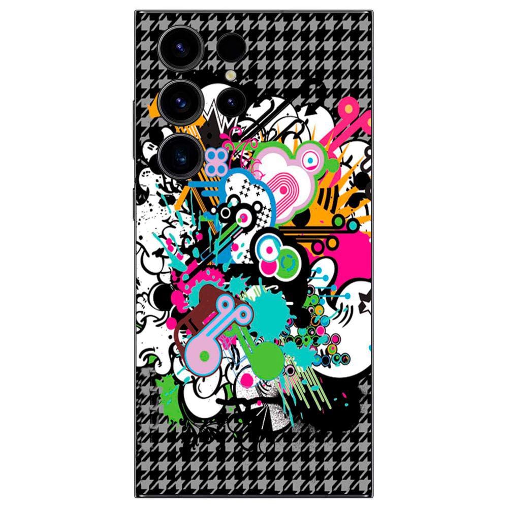 Capa Adesivo Skin022 Verso Para Samsung Galaxy S23 Ultra