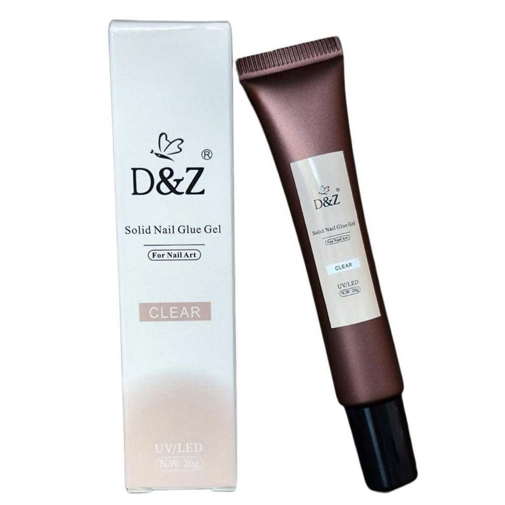 Cola Em Gel Uv/Led D&Z Tips Postiça 20G Pedraria