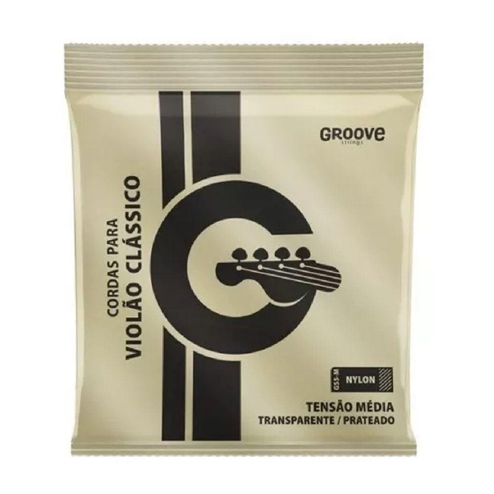 Encordoamento Violao Groove Gs5 M Media Tensao Nylon