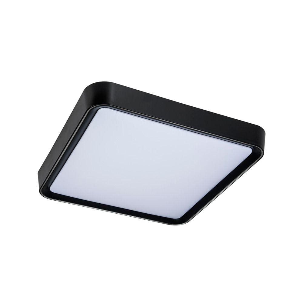 Plafon Nordecor Seny 2348 Led 35W 50Cm Bivolt Preto
