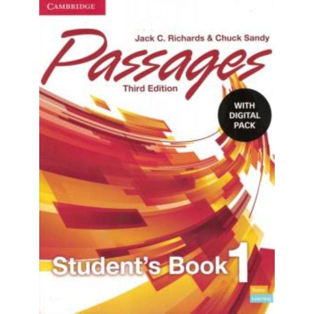 Passages 1 - StudentS Book With Digital Pack - Third Edition
