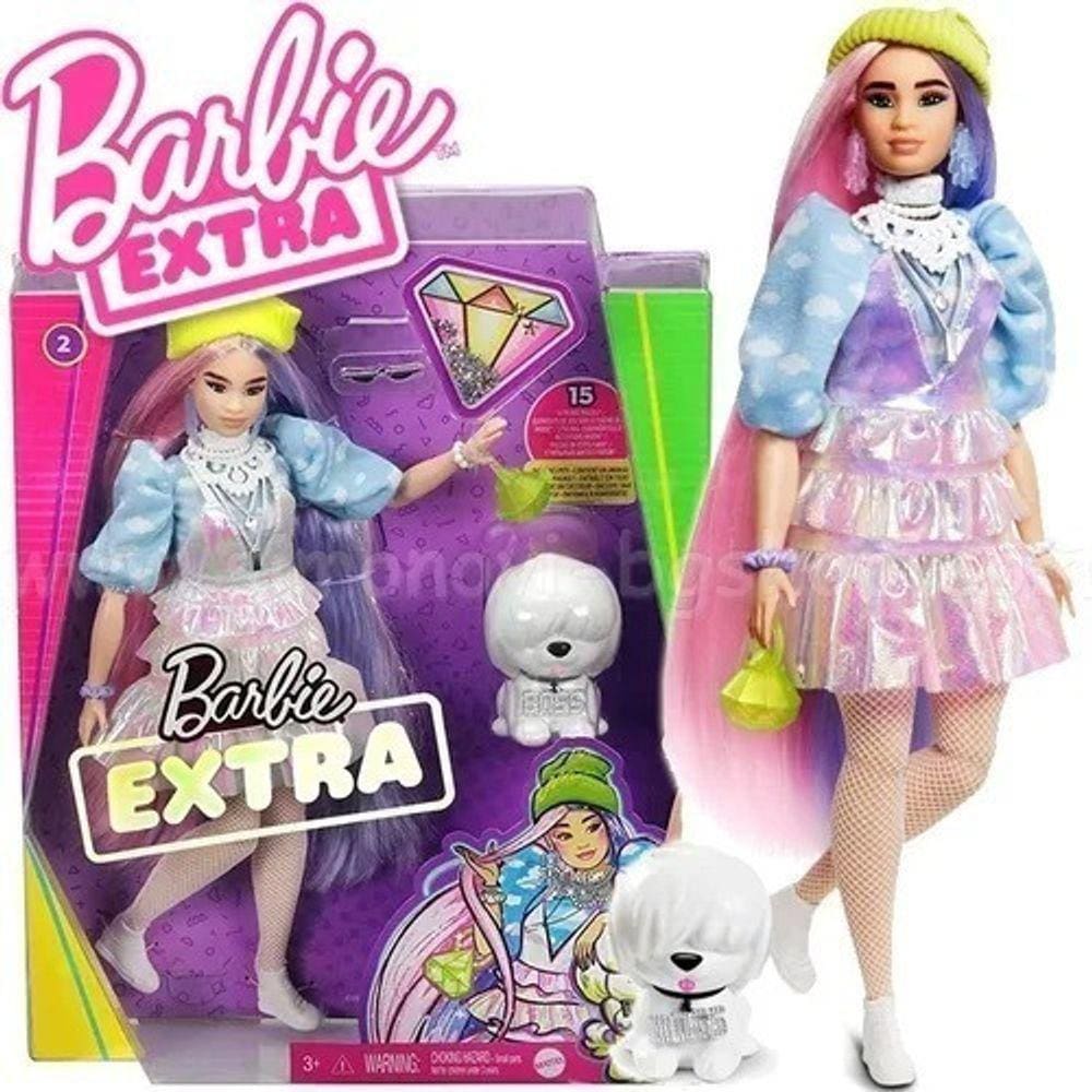 Barbie Extra Roupinhas Extra Blusa Rosa - Mattel