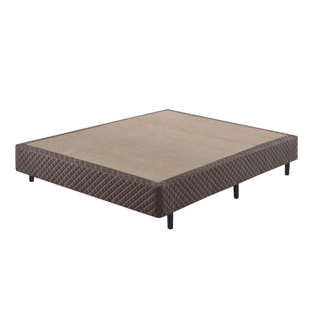 Box Sommier Casal Charm Eco 138x188x40 - Marrom