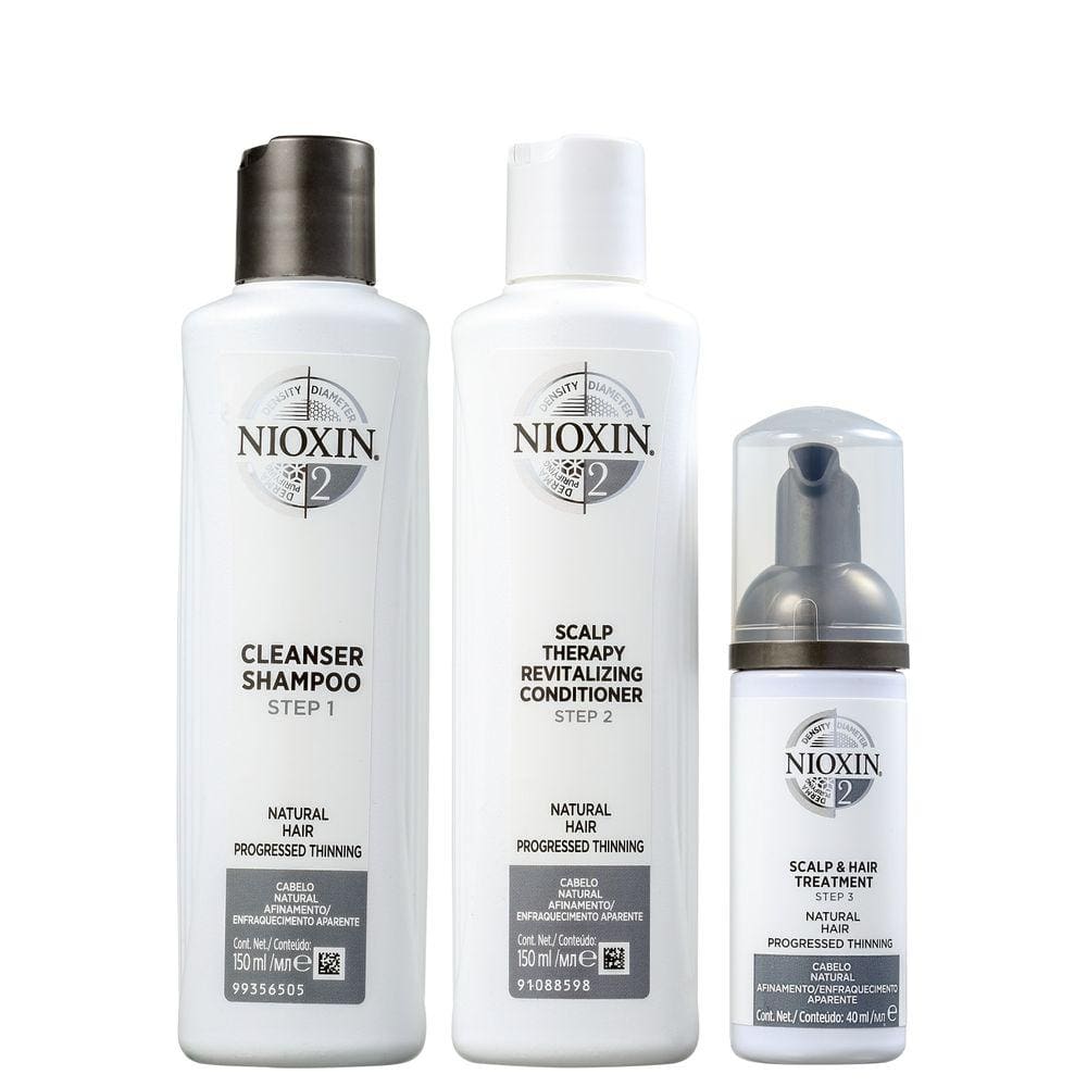 Kit Nioxin Sistema 2 Small (3 Produtos)