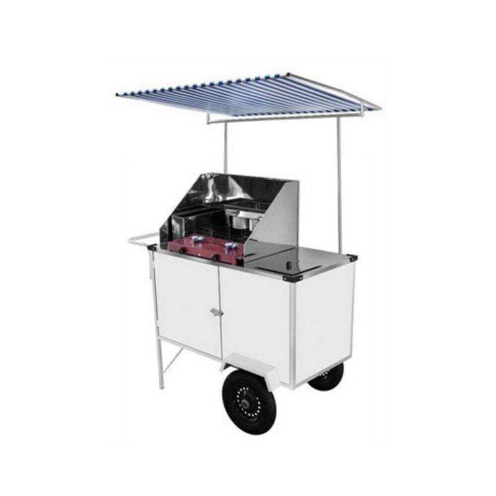 Carrinho de Tapioca com Toldo e Rodas Pneumáticas BL14P/T