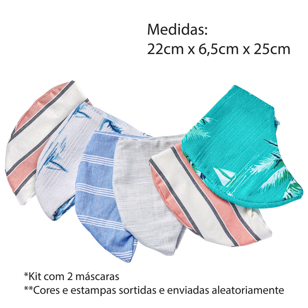 Kit Malwee Máscaras de Proteção (2 Unidades)