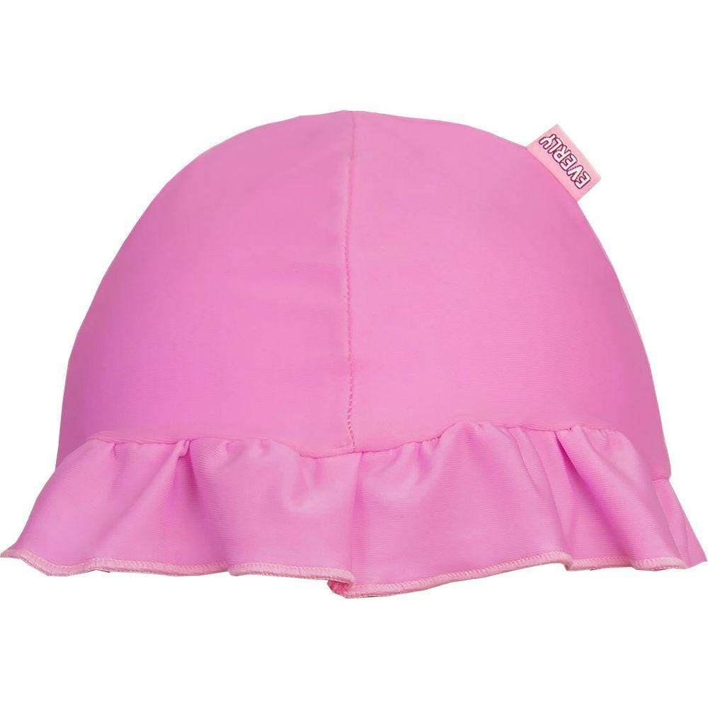 Chapéu Praia Bebê Proteção UV Rosa Everly