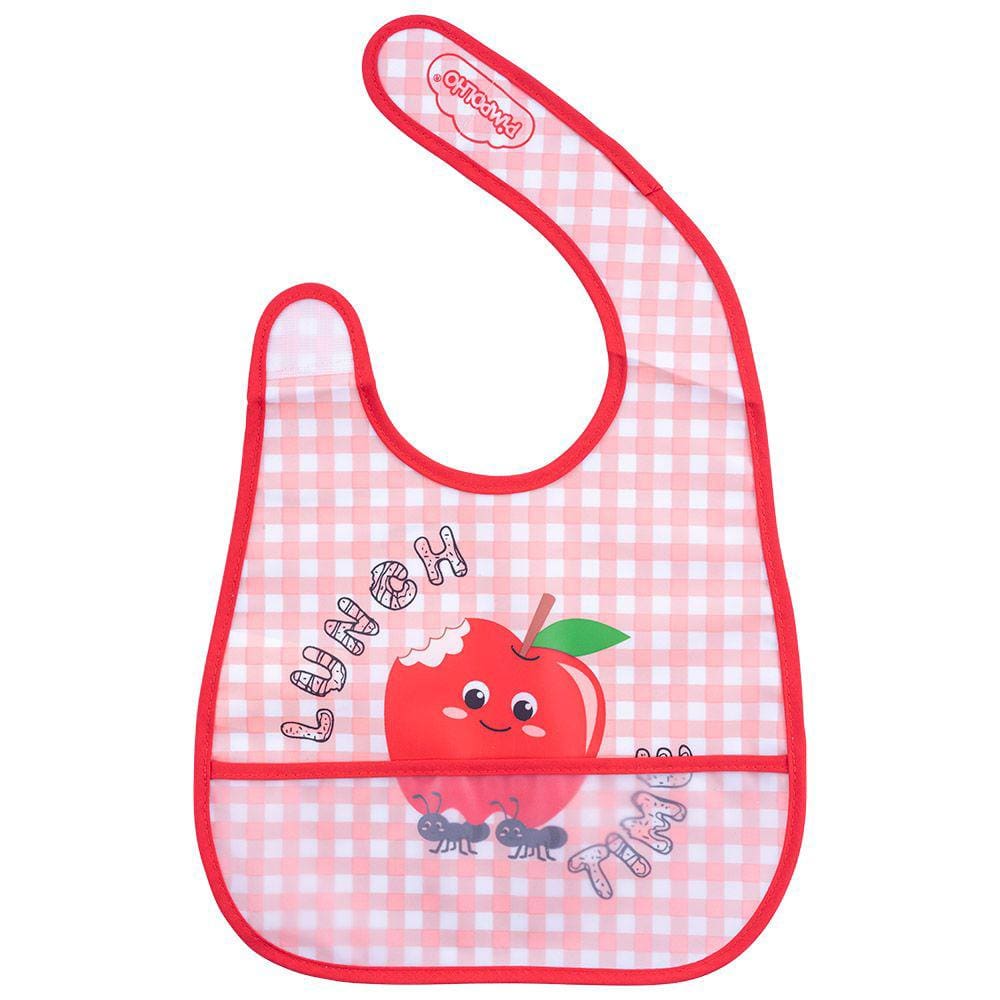 Babador Impermeável Pimpolho Com Bolso Cores