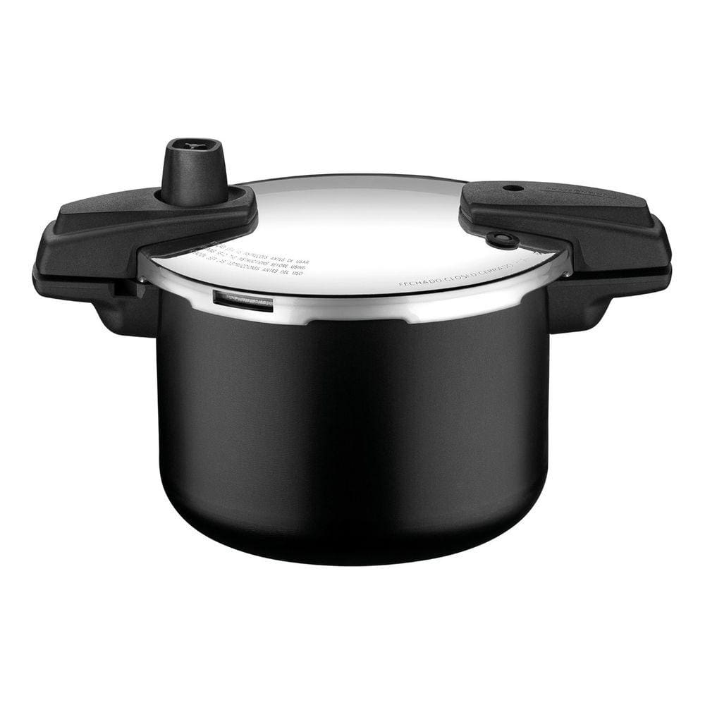 Panela De Pressão Tramontina 4,5l Antiaderente Arizona Preto