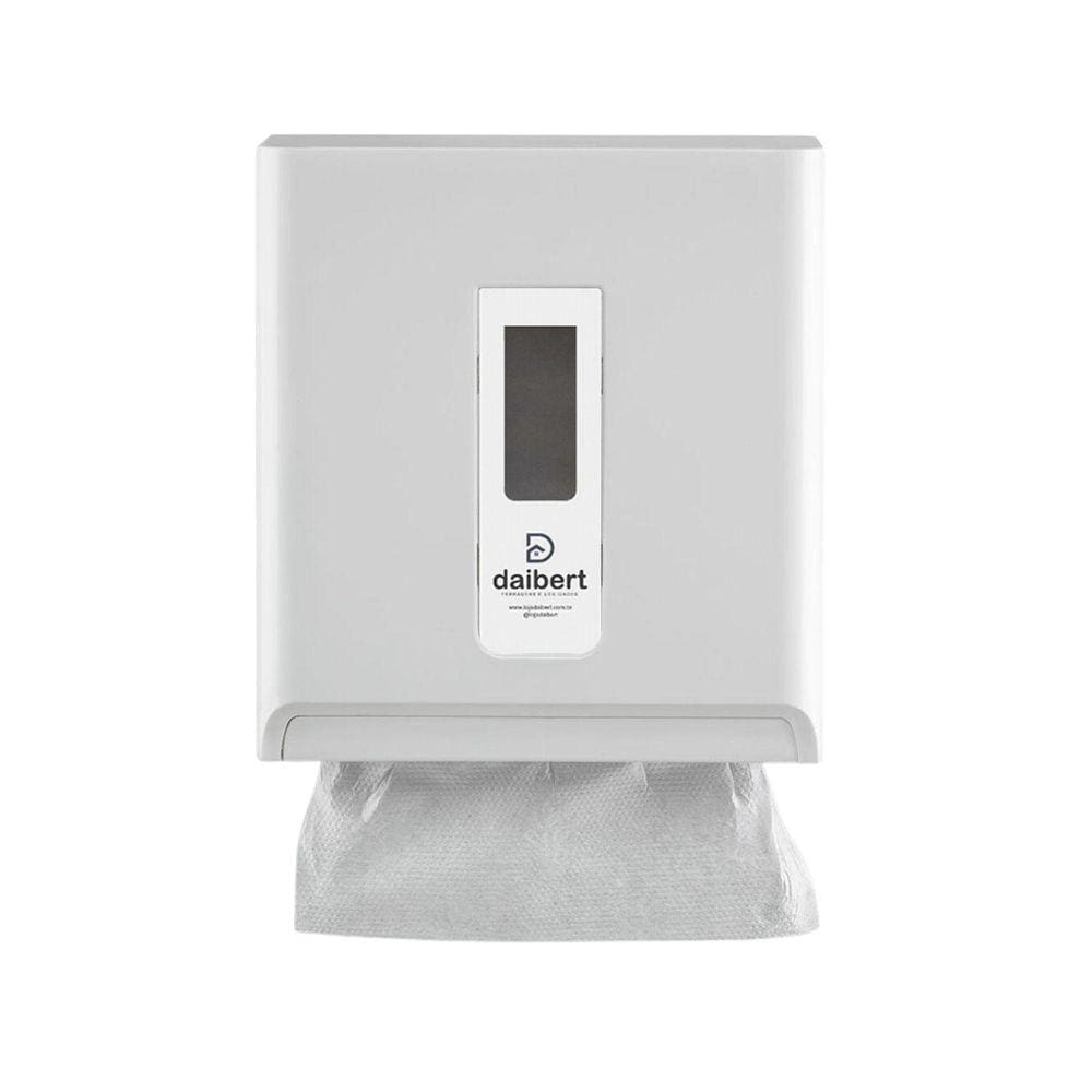 Dispenser Papel Toalha Interfolhas Branco Street Daibert