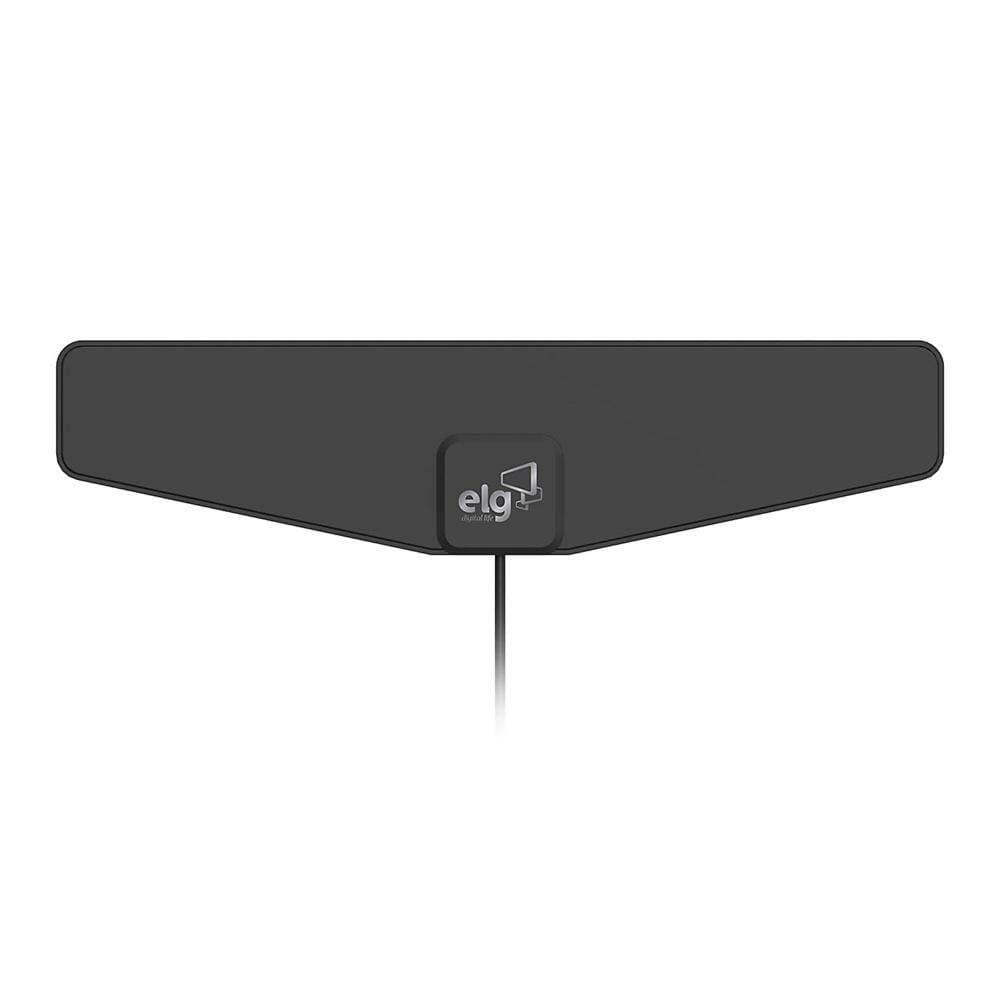 Antena Digital Interna com Cabo de 2,5M 4K Hdtv Preto Elg