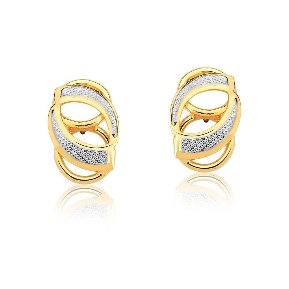 Brinco Folheado a Ouro 18k Hipoalérgico Clássico c/ Garantia