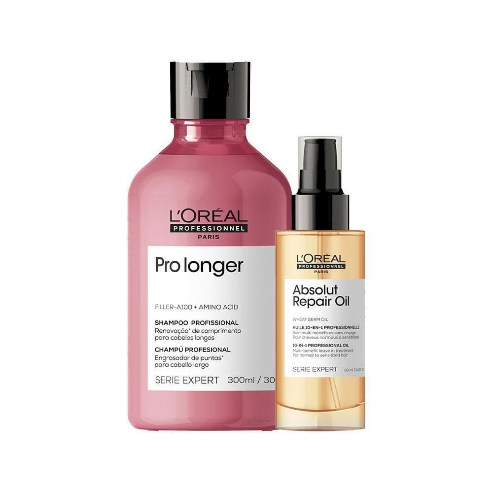 Kit L`Oréal Pro Serie Exp Pro Longer - Sh E Óleo