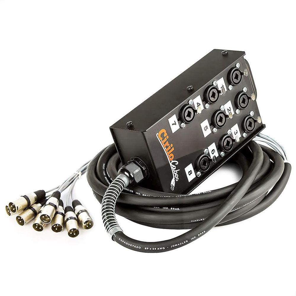 Medusa 8 Vias Com Conectores Combo - 80 Metros