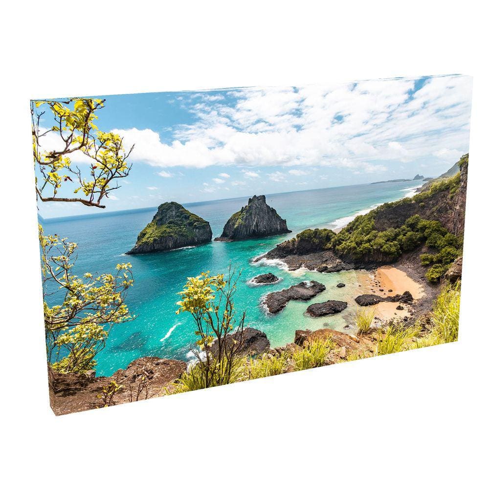 Quadro Decorativo em Tela Borda Infinita Fernando de Noronha