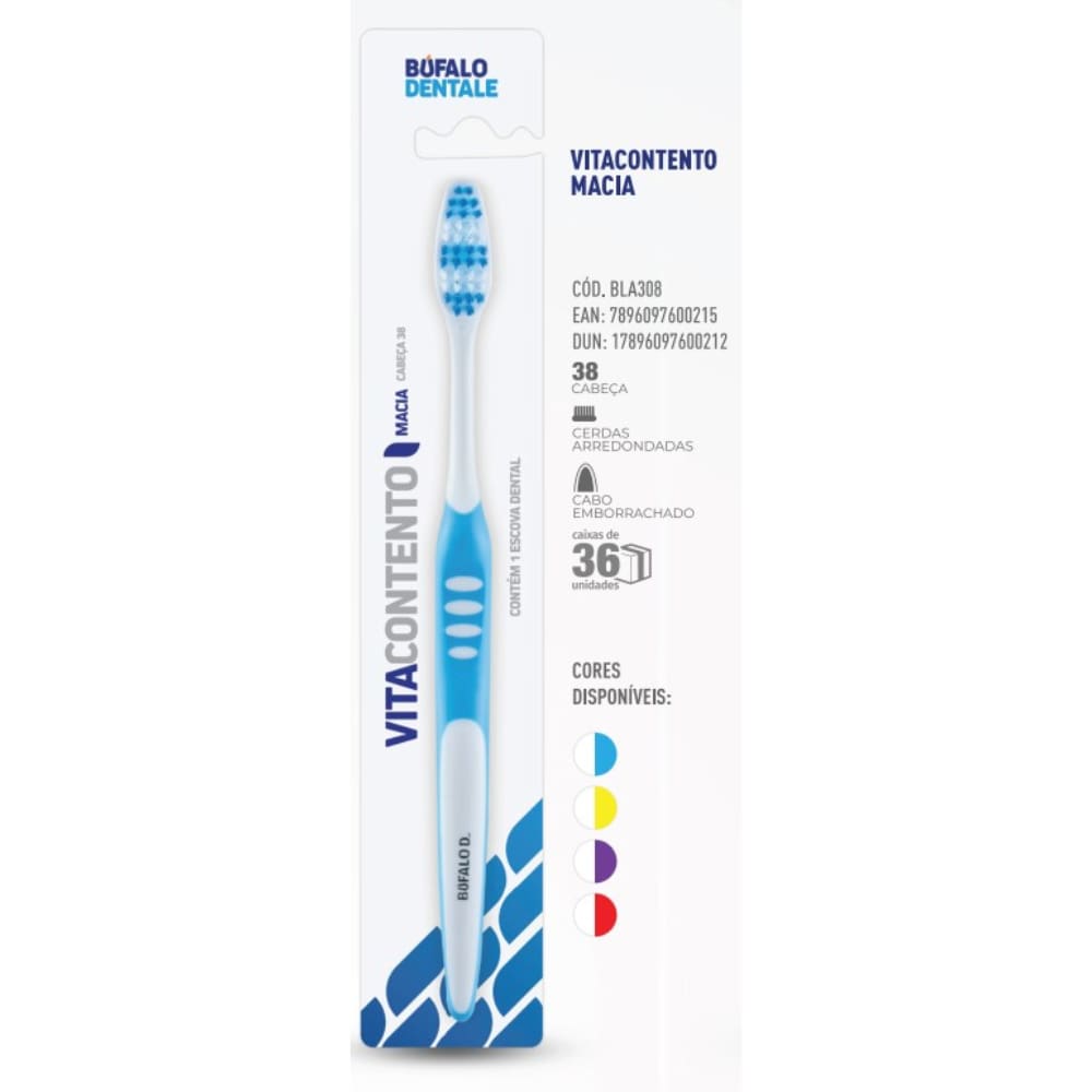 Escova Dental Vita Contento Bufalo