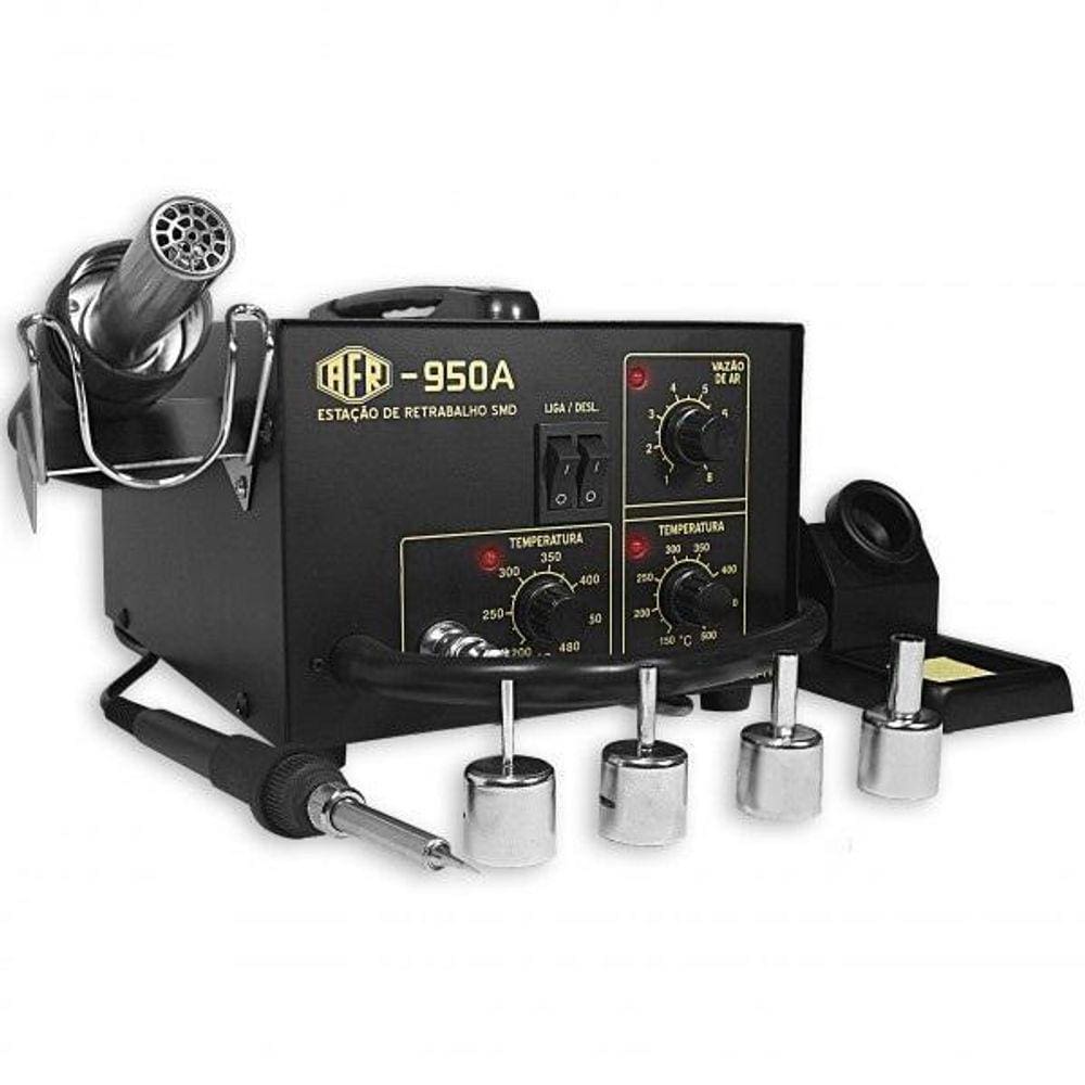 Afr Max 950A - Estacao De Retrabalho/Solda Dupla 220 Volts