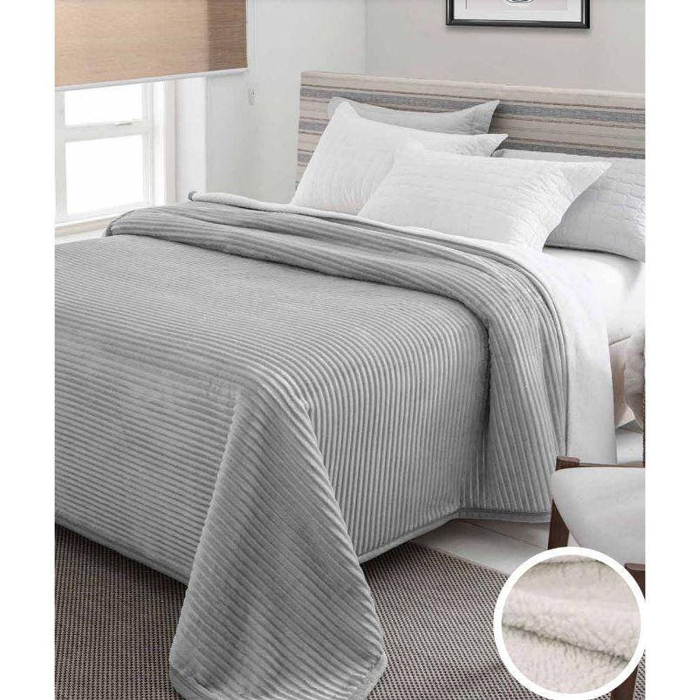Cobertor Casal Dyuri Com Sherpa 1,80 X 2,20 Jolitex