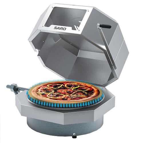 imagem-Fc40 Assador De Pizza Compacto Italiano À Gás Glp 40Cm