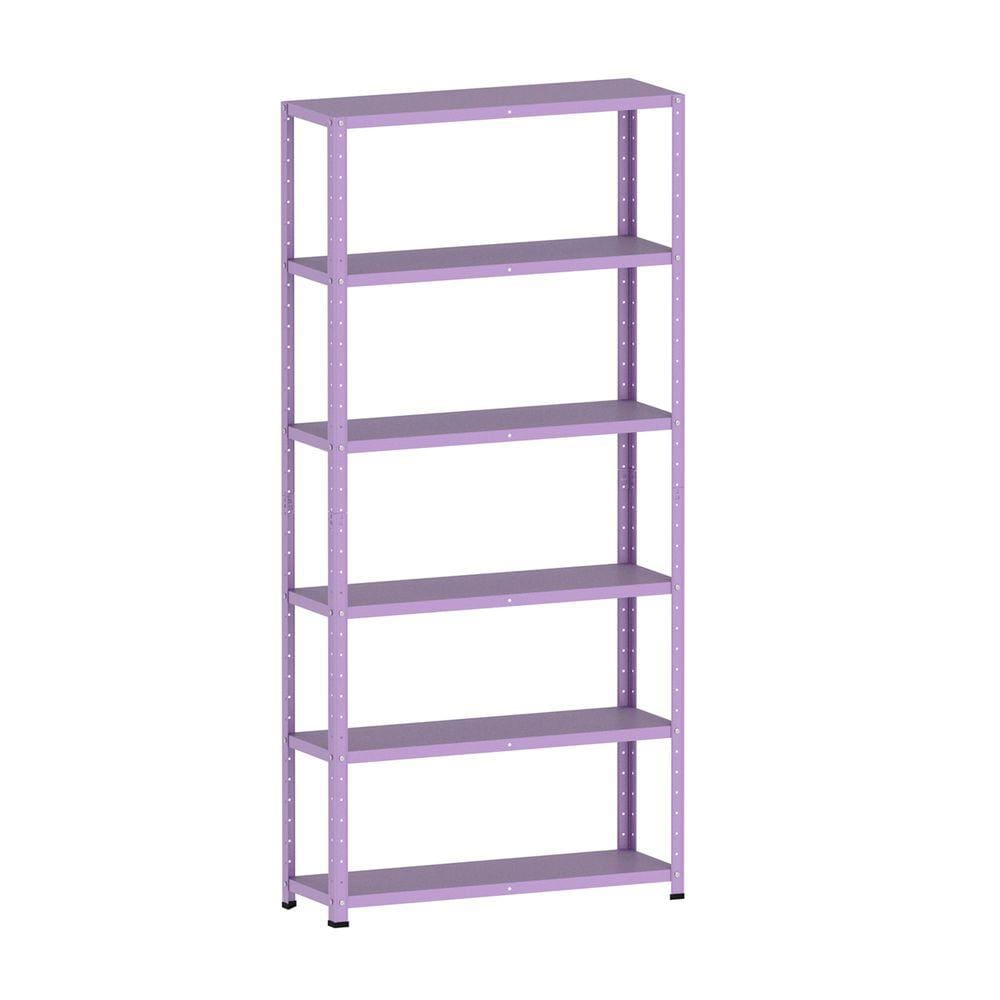 Estante De Aço 195X92x30 6 Prat. Pandin - Lilás