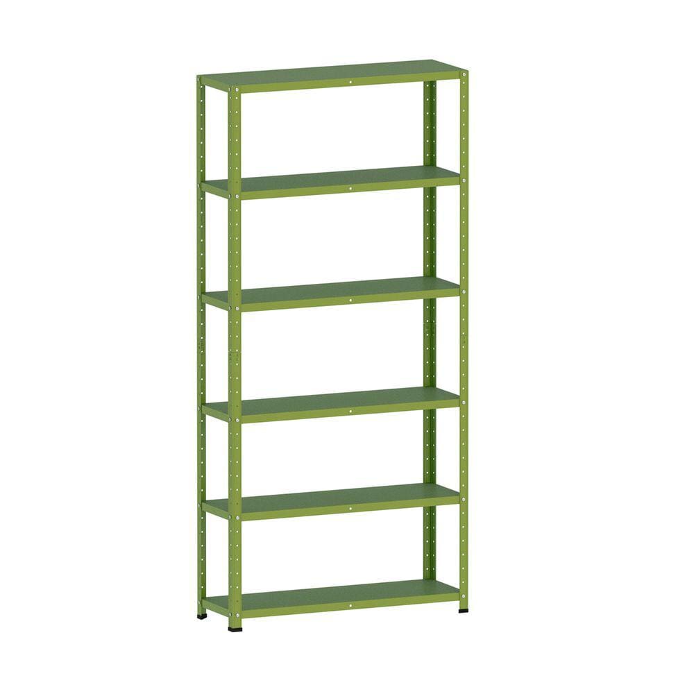 Estante De Aço 175X92x30 6 Prat. Pandin - Verde