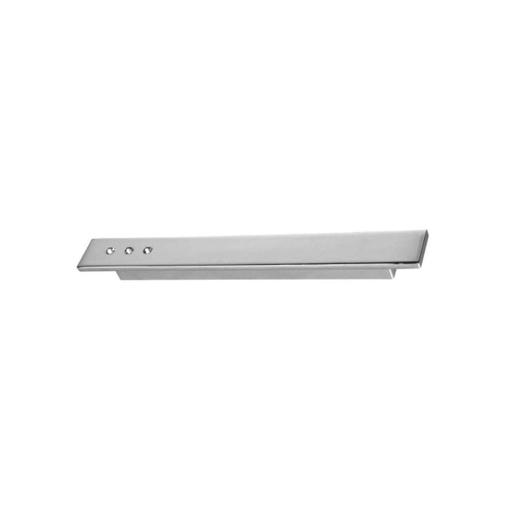 Puxador Barra Firenze 3 Crystais Ss20 96Mm Escovado Gruppa