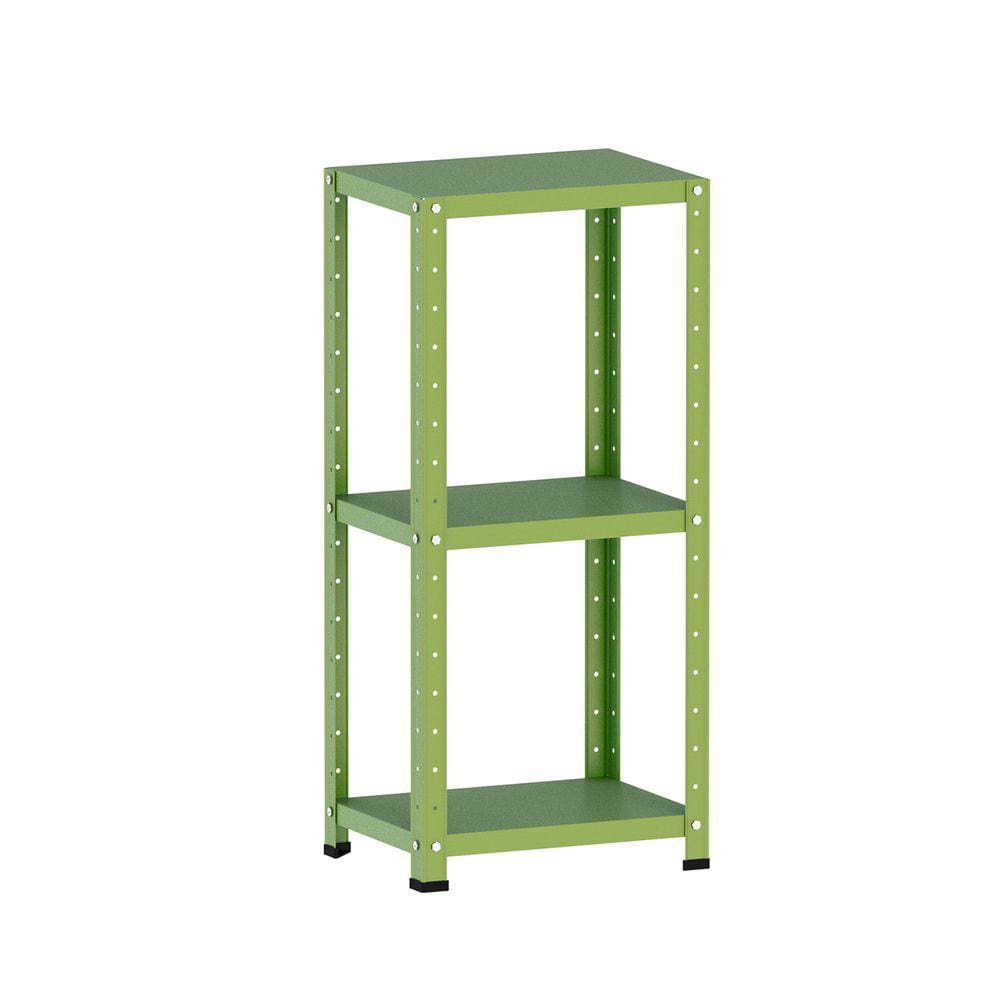 Estante De Aço 90X40x30 3 Prat. Pandin - Verde